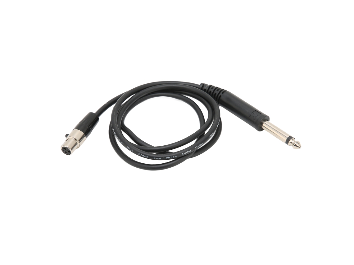 Cable Xlr Hembra Mini De 3 Pines A Cable Macho De 6,35 Mm De 1 M Para Micrófono, Compatible Con Mezcladores Y Amplificadores.
