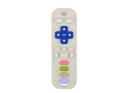 Mordedor Bebé Mando A Distancia Chrui 3-24 Meses Alivio Encías Silicone (blanco)