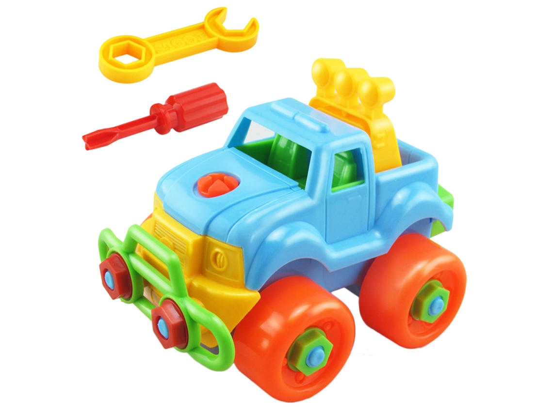 Bjww - Brinquedos de Carros Desmontados para Crianças, Brinquedos Educativos de Construção, Faça Você Mesmo, Aprendizes de Engenharia