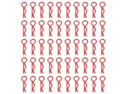 100 clips universales para carrocería RC tipo R para todas las escalas 1/10 y 1/12, Redcat HPI Himoto HSP Exceed, piezas de coche y camión RC