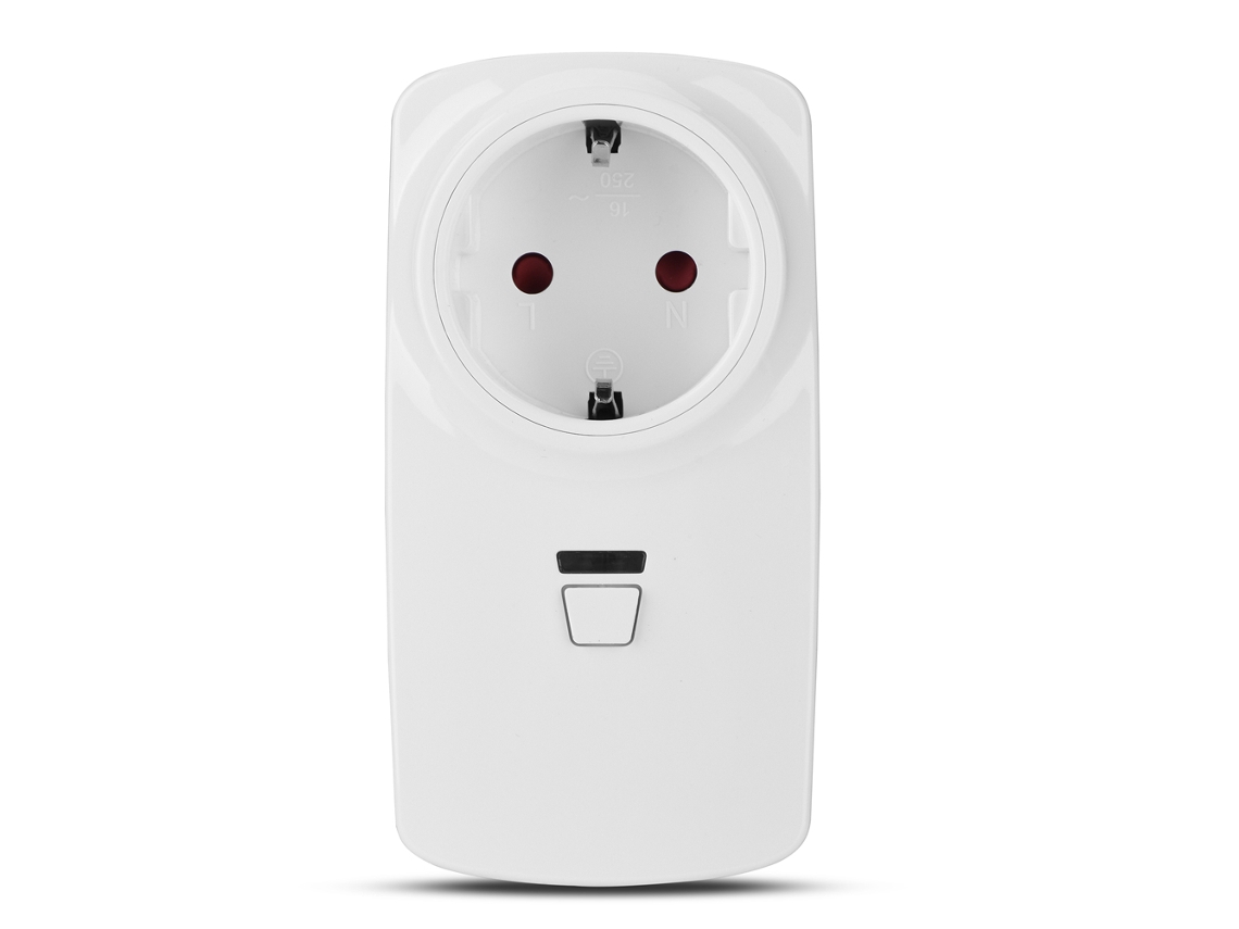 Enchufe Inteligente Con Wifi, Asistentes De Voz, Temporizador Y Control Remoto 16a