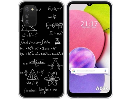 Carcasa Samsung Galaxy A03s TUMUNDOSMARTPHONE Formulas Multicolor
