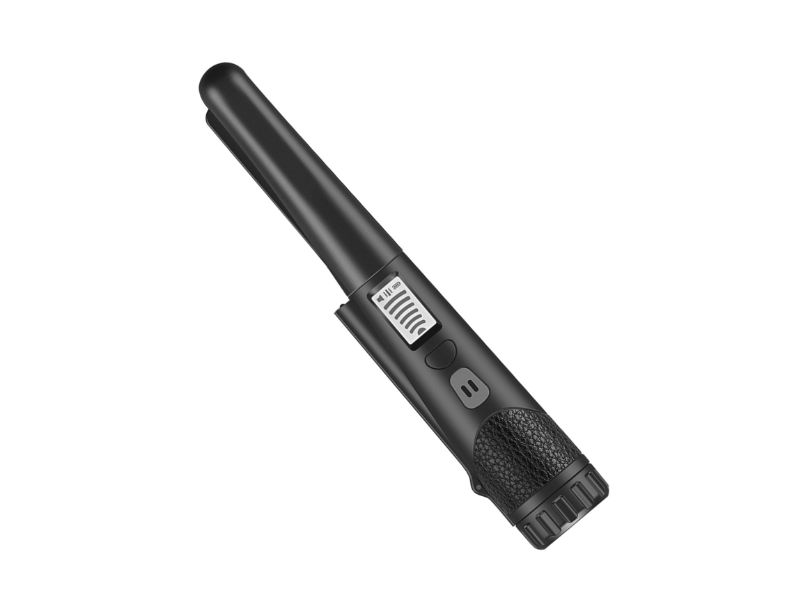 Detector de metales portátil de tamaño pequeño Buscador de tesoros multiusos de alta precisión Co negro CHRUI