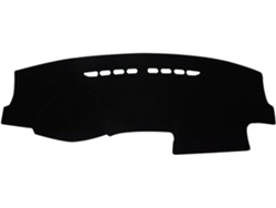 Alfombrilla Parasol De Microfibra Para Salpicadero Coche Golf 6 2010 2011 2012 (negro Rojo)