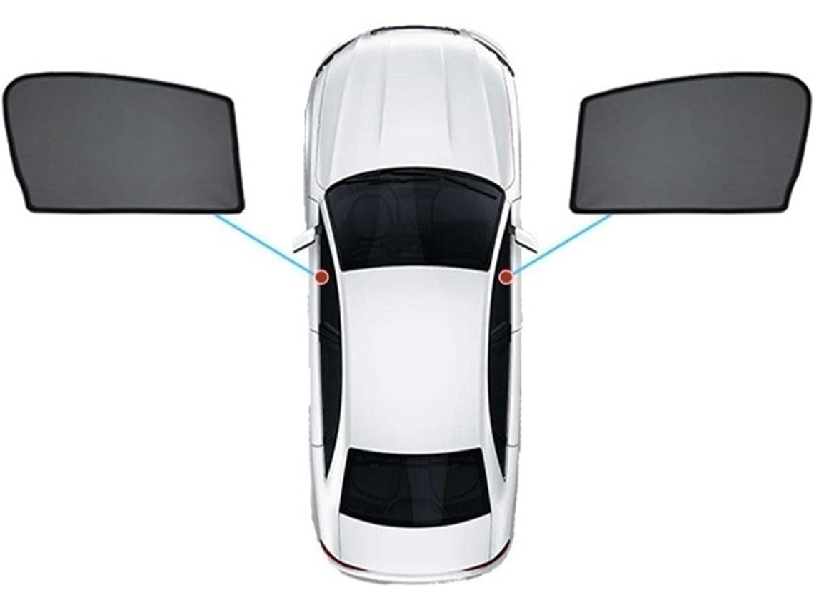 Parasoles Delanteros Y Traseros Para Viajes De Verano Renault Clio 4 2015-2016. Cortina Privacidad (ventanas