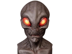 Máscara De Látex De Alienígena Para Fiesta De Halloween, Cosplay, Diadema Aterradora, Talla Única Ypr