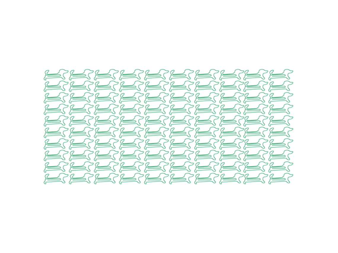 100 Clips De Papel De Metal En Forma De Animal Bonito Antideslizantes Para Scrapbooking Y Diarios Verde