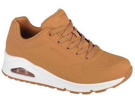 Botas SKECHERS Cuero Sintético Mujer (36 - Marrón)