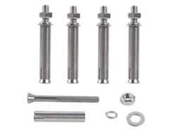 Pernos De Expansión M6x100mm De Acero Inoxidable 304, Anclaje Para Hormigón, Fijación De Alta Resistencia, 4 Unidades