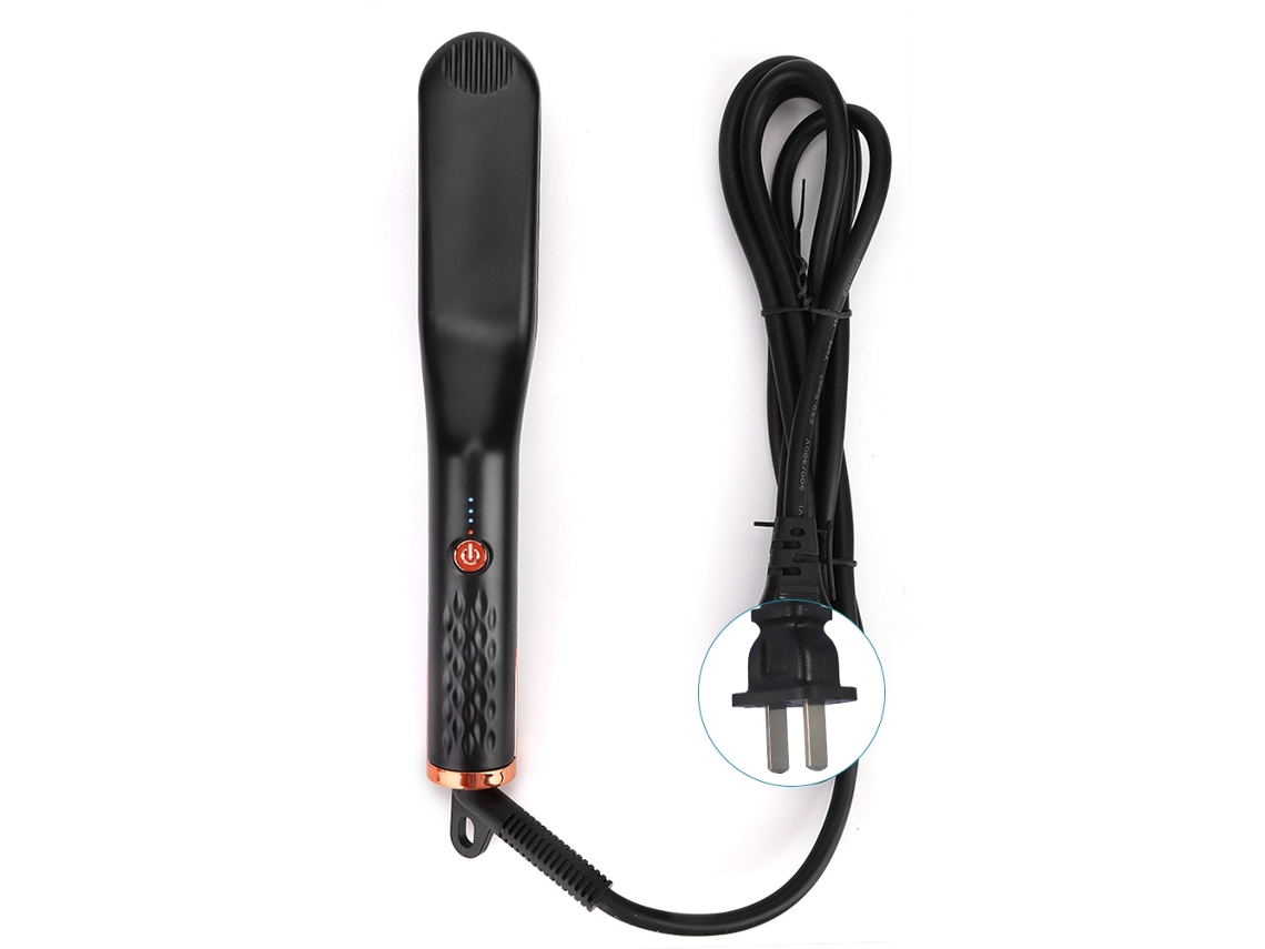 Peine Eléctrico Portátil Unisex Para Barba Y Pelo Recto Herramienta De Estilismo Plancha De Pelo