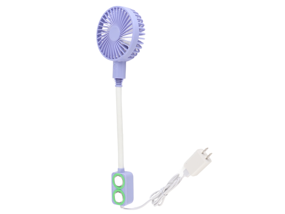 Ventilador magnético multifuncional para máquina de coser - Morado
