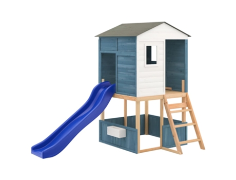 Multi-Actividades VIDAXL de exterior en Madera maciza de abeto (Edad Mínima Recomendada: 3 años)