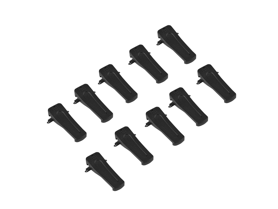 Clips de retención para cinturón para radio walkie-talkie