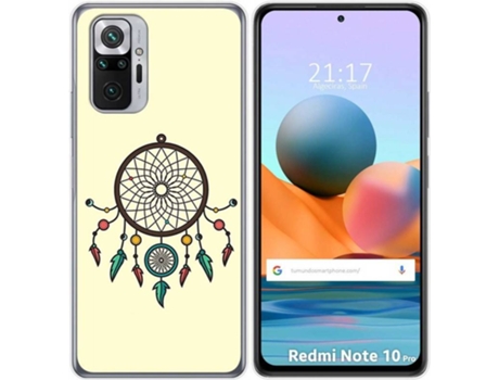 Carcasa Xiaomi Redmi Note 10 Pro TUMUNDOSMARTPHONE Atrapasueños Multicolor