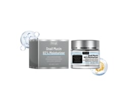 Crema antiarrugas con extracto de caracol.