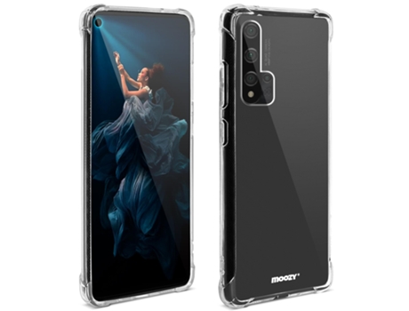Funda Nova Cristalina para Honor, Huawei Huawei Nova 5T / Honor 20 MOOZY Textura Suave Transparente