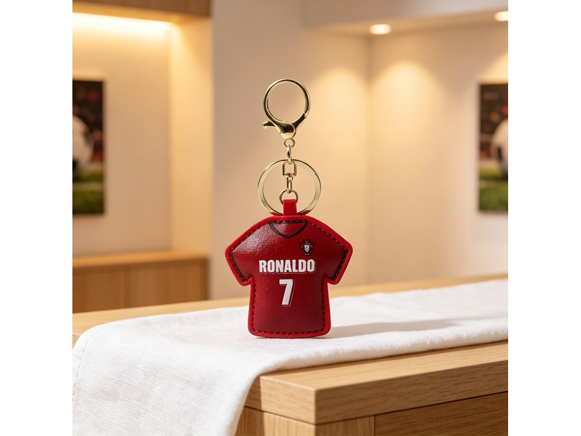 Llavero genérico con forma de camiseta de fútbol, accesorio para aficionados de la Copa del Mundo y la Eurocopa, regalo para aficionados, ergonómico, para uso diario STELASPLEN