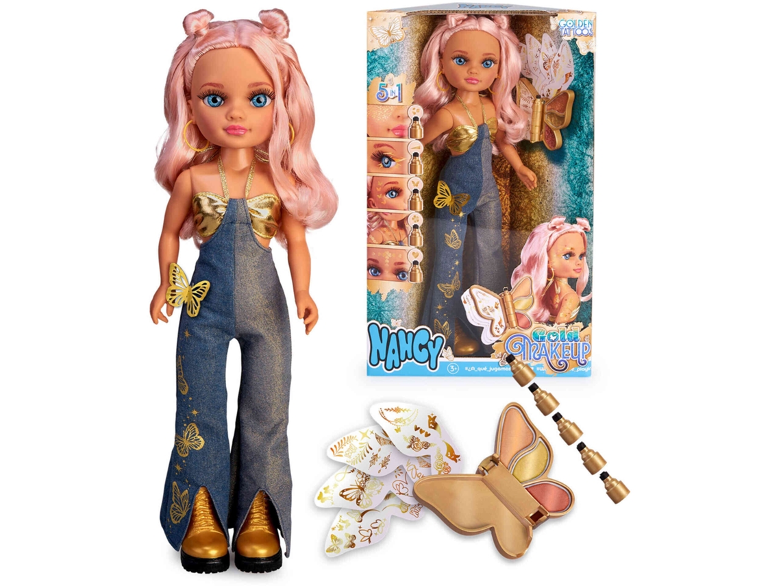 Muñeca de maquillaje Nancy Gold