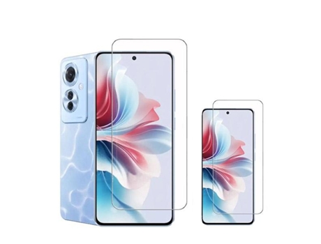 Conjunto de Protectores de Pantalla Clearglass para Oppo Oppo Reno11 F PHONECARE Vidrio Templado Transparente (2un)