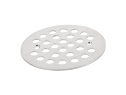 Tapa de filtro de desagüe redonda de acero inoxidable anti-obstrucción para baño y cocina.