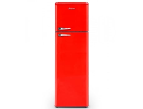 Frigorífico Vintage 2 puertas RADIOLA RARDP260RV 258 L Frío Estático Independiente Clase F Rojo