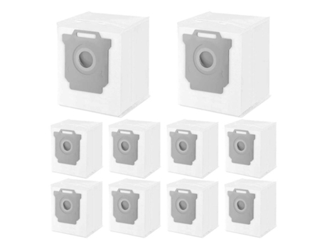 Pacote com 10 bolsas de vácuo de substituição compatível para irobot roomba i3,i4,i6