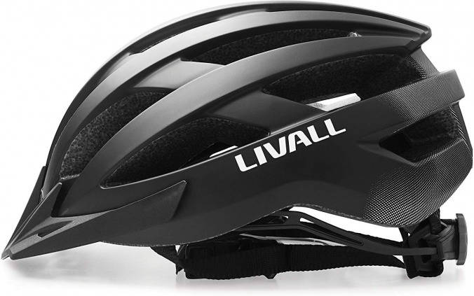 Livall Casco De bicicleta unisex para adultos mt1 luz trasera intermitente navegación llamada y sistema sos. 32001037 coche