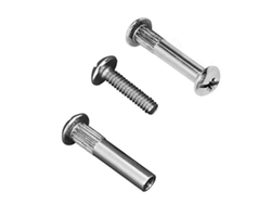 Tornillo De Conexión De Acero Galvanizado Niquelado M6 X 31-37 Mm, 100 Unidades.