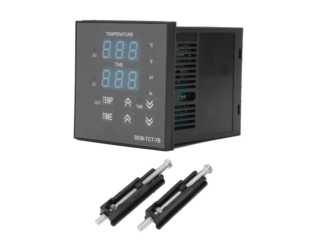 Controlador De Temperatura Para Máquina De Prensado Térmico Con Pantalla Digital Integrada Berm