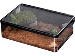 Contenedor Para Reptiles: Caja De Hábitat Transparente Que Permite El Paso Del Aire, Cámara De Alojamiento Para
