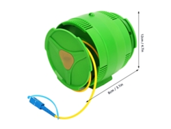 2026-as-caja De Cable De Lanzamiento Otdr Eliminador De Fibra Óptica Monomodo Scupc Para Lcupc 300m