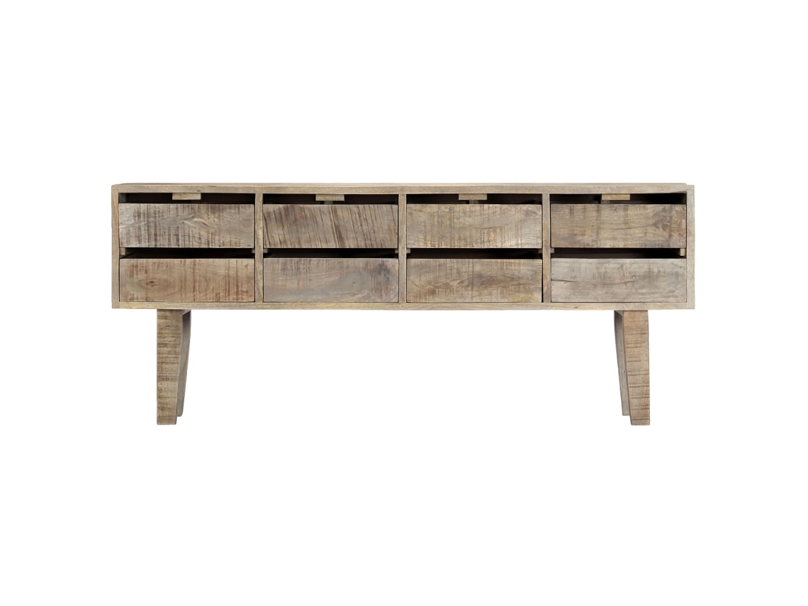 Maison Exclusive - Aparador De Madera Maciza De Mango 140x30x60 Cm