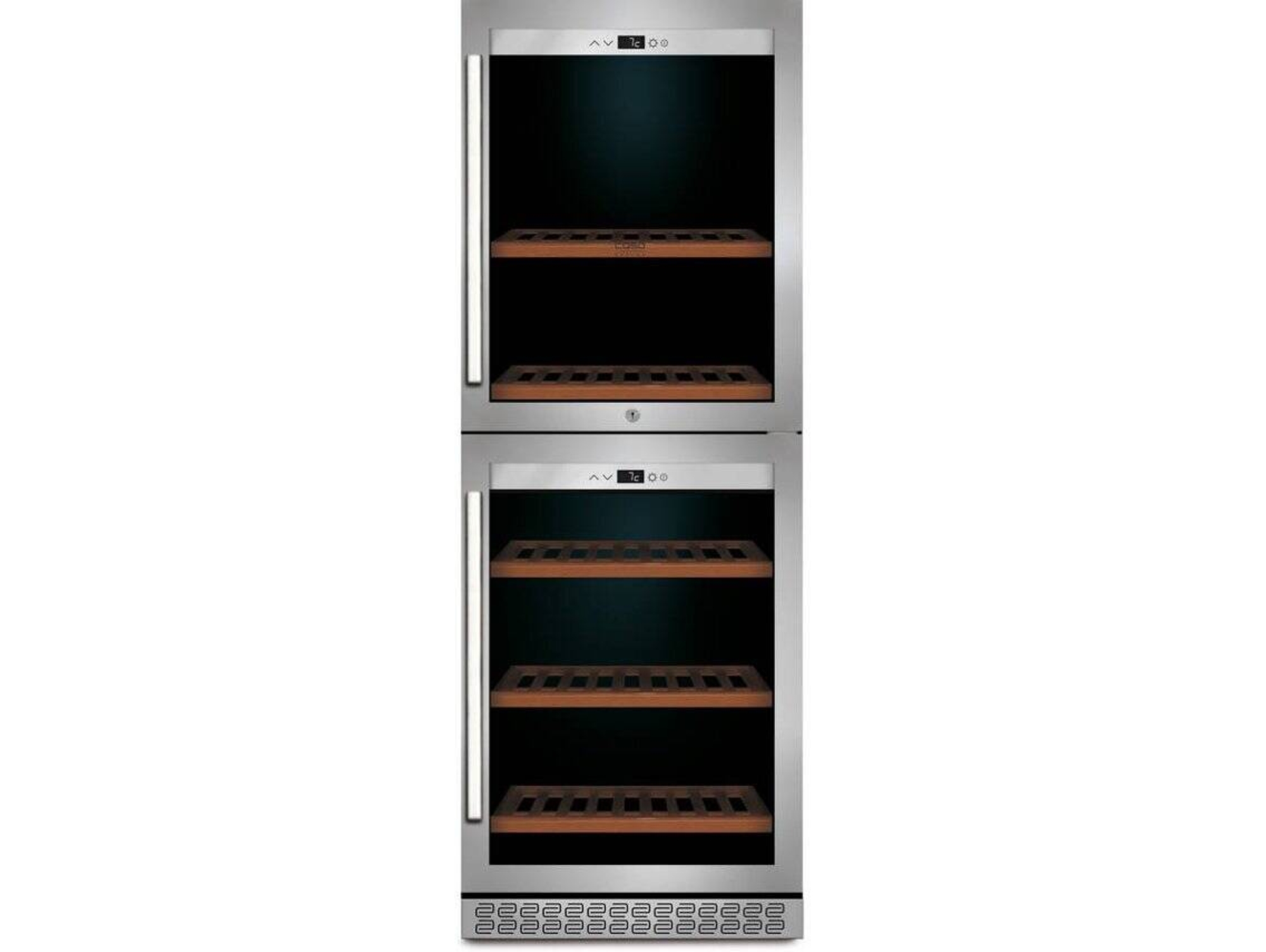 Vinoteca CASO Wine chef Pro 126 2D Smart (125 botellas - Inox)