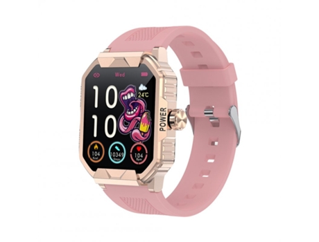 Smartwatch Fw06 con Bluetooth Llamada Oxígeno en sangre Monitor de frecuencia cardíaca Pago fuera de línea Rosa