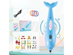 Lápiz De Impresión 3d Infantil, Recargable Por Usb, Paquete De Recarga De Filamento Pla De 6 Metros Panoona