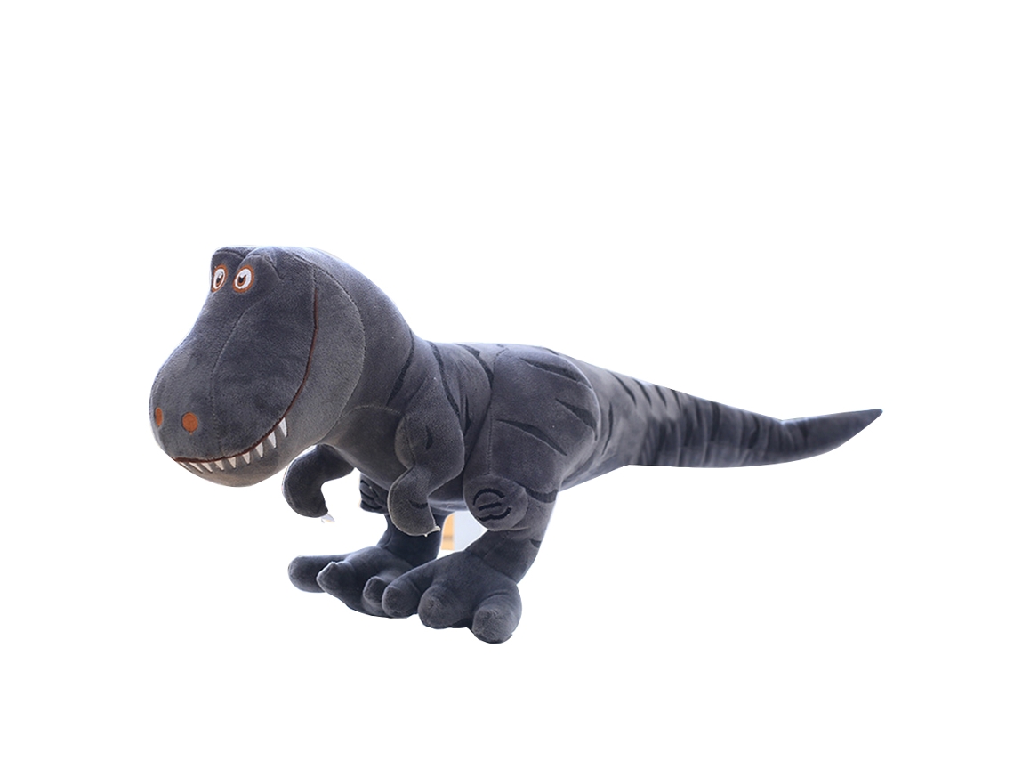 Brinquedo De Pelúcia Dinossauro Simulado Grande 40cm Tyrannosaurus Boneca Para Crianças