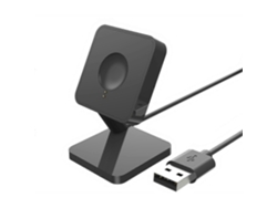Base de carga con cable USB de 1 m para reloj inteligente de escritorio Michael Kors Gen 6 Ly Ebike