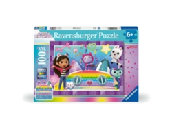 Rompecabezas de la casa de muñecas Gabbys de Ravensburger (100 piezas, XXL, 12004117, P25)