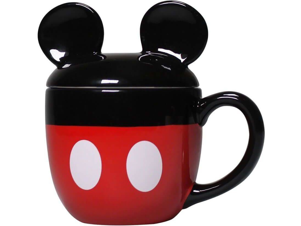 Taza 3D HALF MOON BAY Mickey con tapa (425 ml)