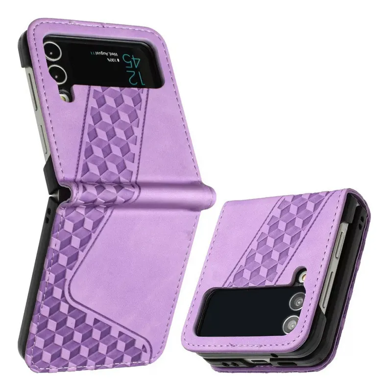Piel De Lujo For Samsung Z Flip 3 4 Cover Funda
