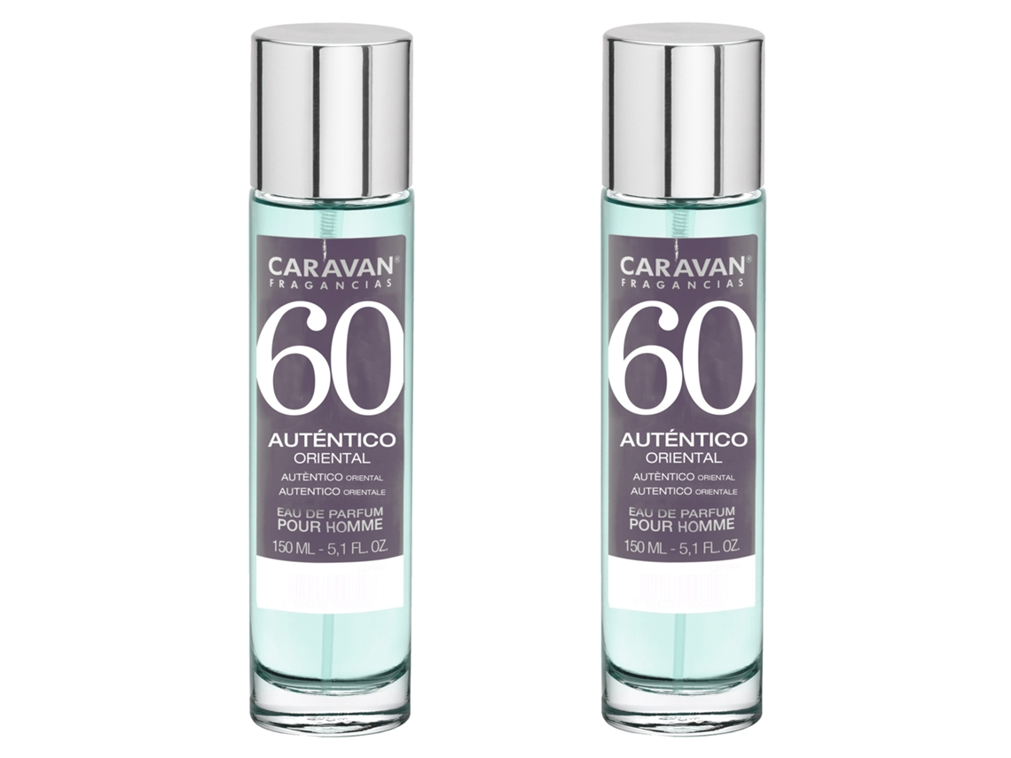 Set de 2 CARAVAN perfume de hombre nº60 - 150ml