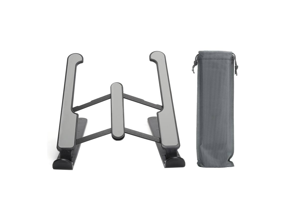 Soporte Para Portátil (ajuste De Altura De 6 Niveles, Plegable, Disipación De Calor) Elevador De Monitor De Escritorio