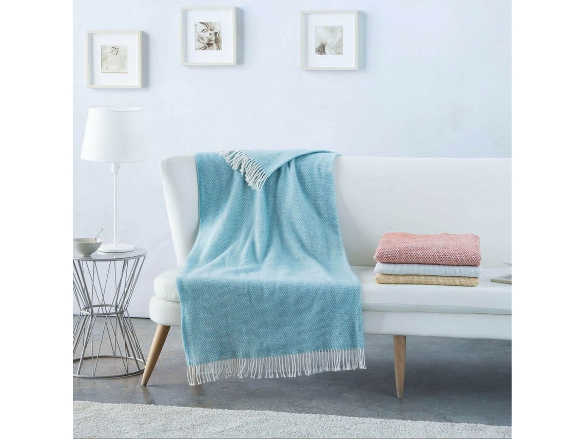 Manta NATURALS (35.00 x 10.00 x 35.00 cm - Azul)