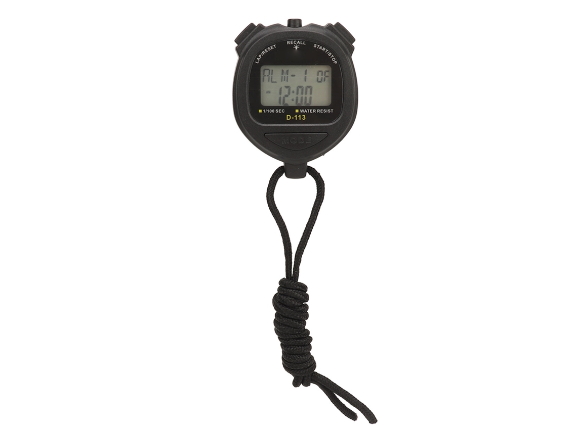 Cronómetro Deportivo Digital Con 60 Vueltas, Memoria Para Tiempos Parciales, Resistente Al Agua Para Entrenamiento, Natación Y Carrera.