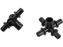 Paquete De 10 Adaptadores 6 Mm A Conector Manguera 4
