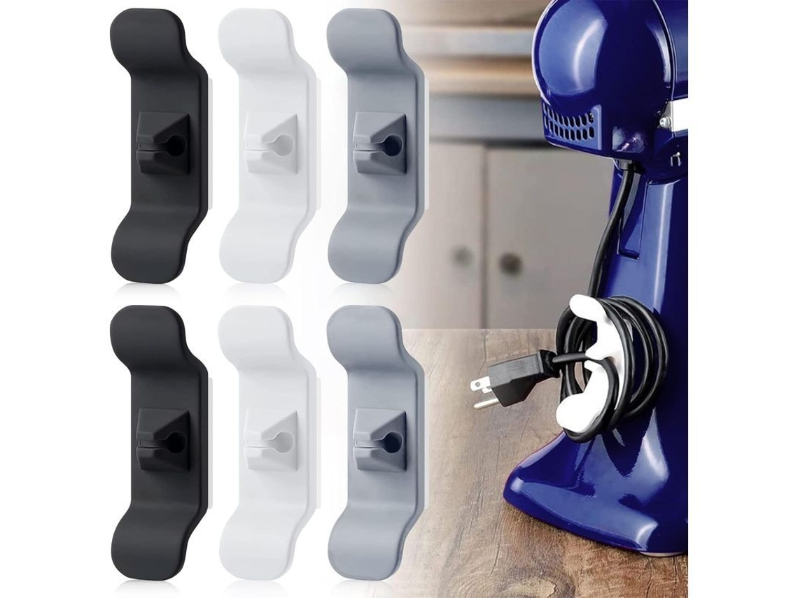 Organizador de cables para electrodomésticos de cocina - Adhesivo, para utensilios de cocina