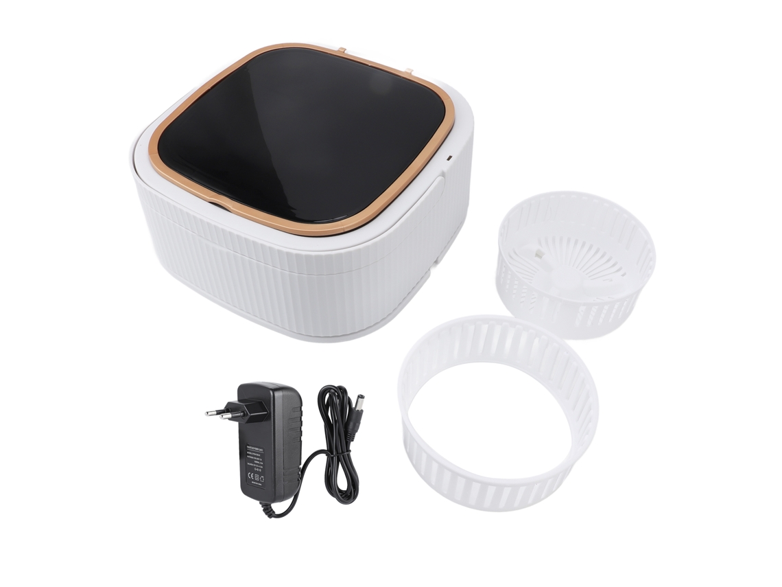 Lavadora Plegable Portátil De 11,5 L Con 3 Programas, Pantalla Táctil Lcd Para Ropa Interior, Calcetines De Bebé Y Enchufe Europeo.