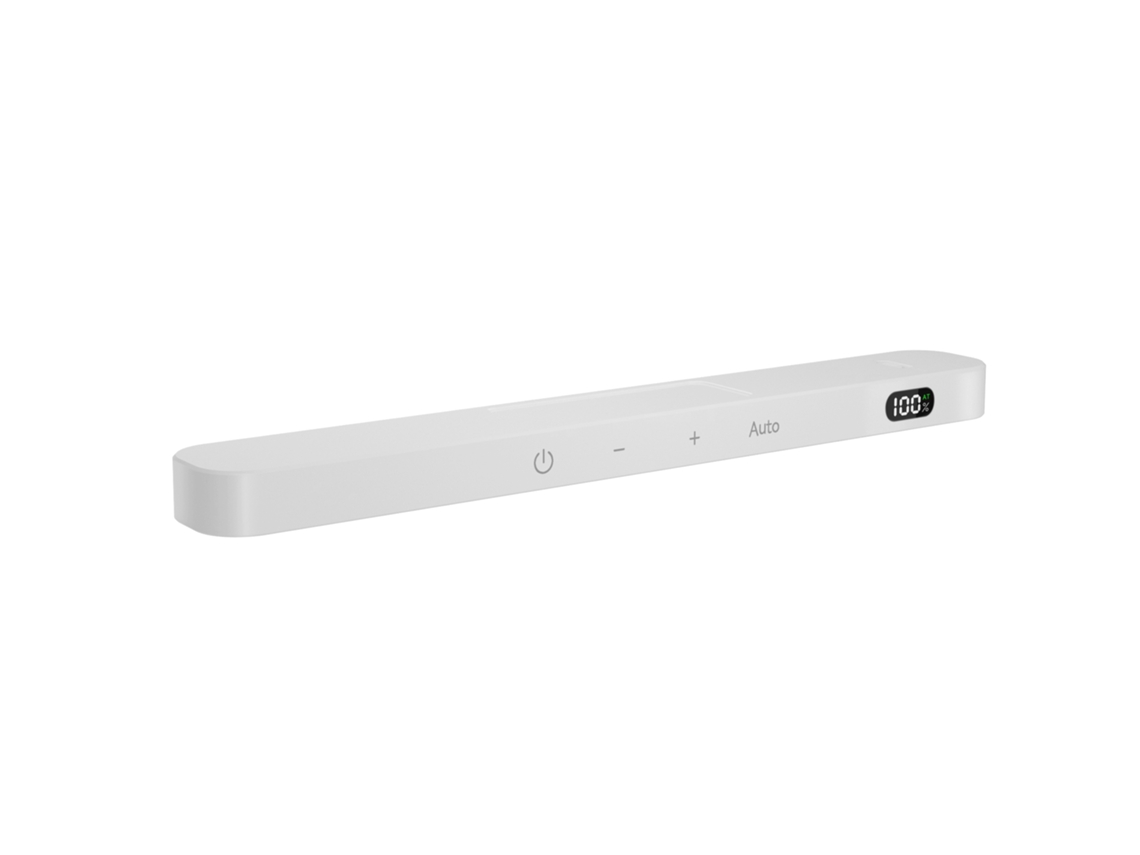 (1 Artículo) Luz Nocturna Led Inalámbrica Recargable Con Tira De Luz Sensible Al Tacto Y Pantalla De Nivel De Batería.