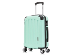 Maleta de Cabina RAYKONG Dura 4 Ruedas Menta (55x40x20 cm - 40 L)