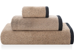 Toalla BEST INTERIOR Savannah (Marrón - Algodón - 50x100 cm)